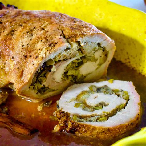 Stuffed Roast Pork Loin