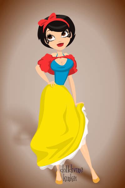 Deluxe Pin Up Snow White By Javelaud On Deviantart