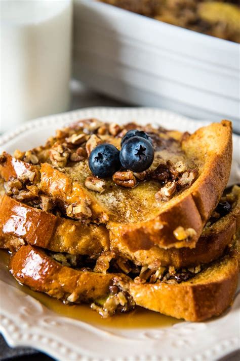 Easy Brioche French Toast Casserole Sweet Breakfast Brioche French