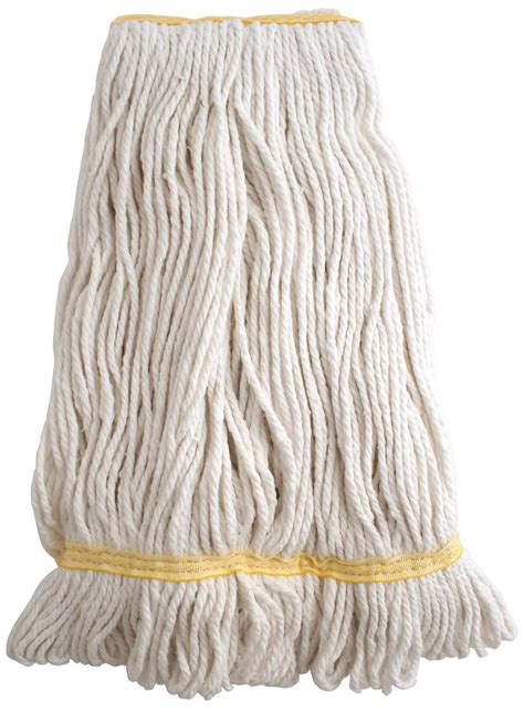 Rs Pro 16oz Yellow Yarn Mop Head For Use With Kentucky Mop System Rs