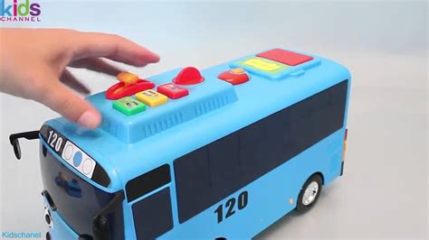 Kidschanel 타요 꼬마버스 말하는 멜로디 타요 와 뽀로로 폴리 장난감 Tayo the Little Bus Toys