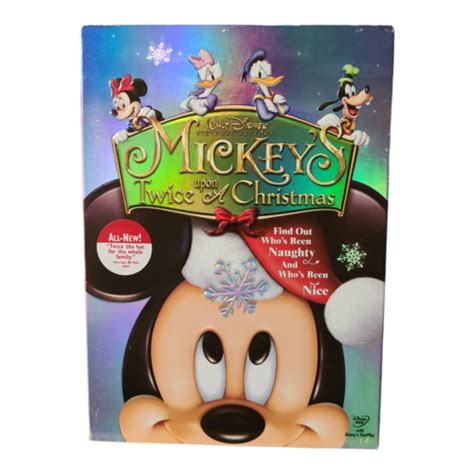 Walt Disneys Mickeys Twice Upon A Christmas Dvd 2004 Minnie Goofy