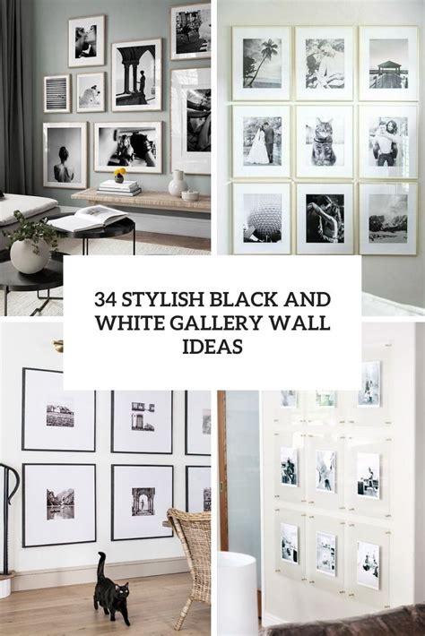 Photo Gallery Wall Ideas - Printable Form, Templates and Letter