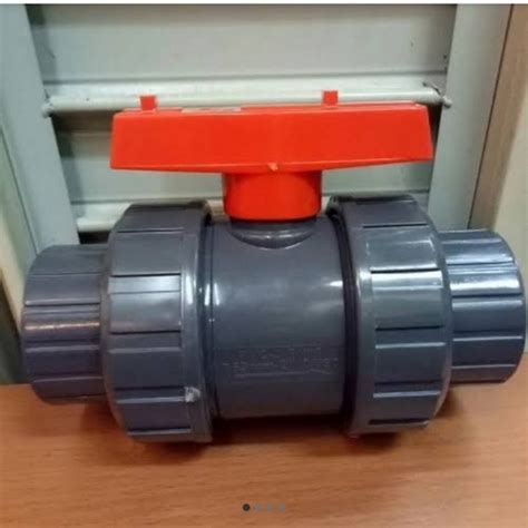 Jual Ballvalve True Union Stop Kran Water Mur Inch Pvc Taiwan