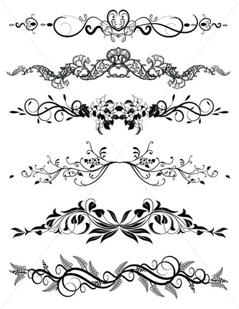 Free Vector Divider Lines At Getdrawings Free Download