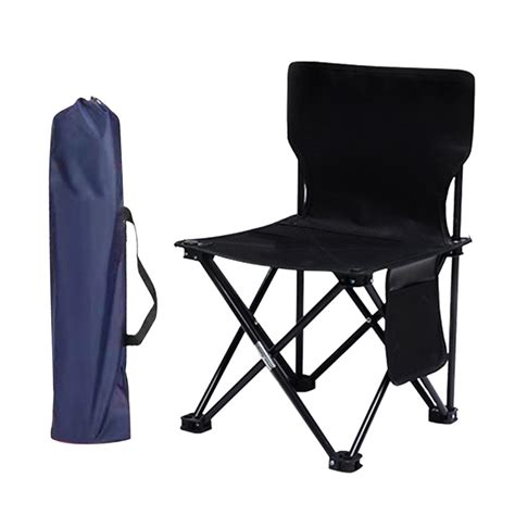 Chaise Pliante Portable Noire Campkar Shop