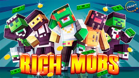 Rich Mobs By The Craft Stars Minecraft Skin Pack Minecraft