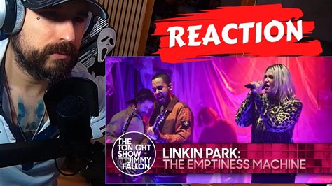 Linkin Park The Emptiness Machine Live Jimmy Fallon Reaction