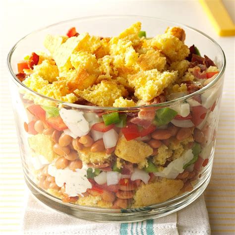 Layered Cornbread Salad Recipe How To Make It