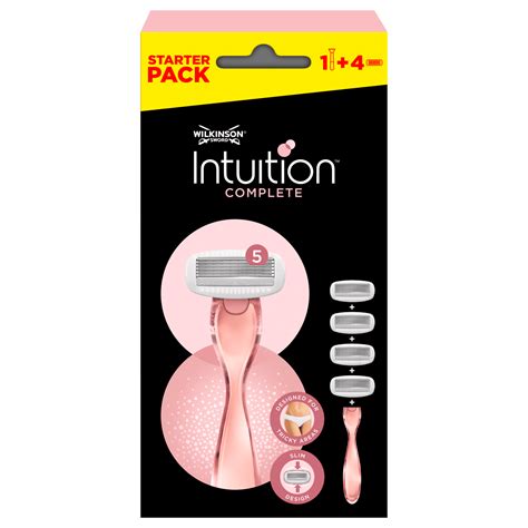 Wilkinson Sword Starterpack Intuition Complete Rasierer Klingen Bei