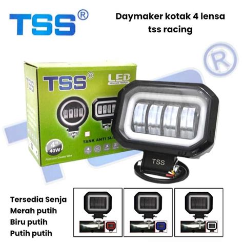 Jual Lampu Tembak K Daymaker D Mata Led Lensa W Cree Cwl Kotak