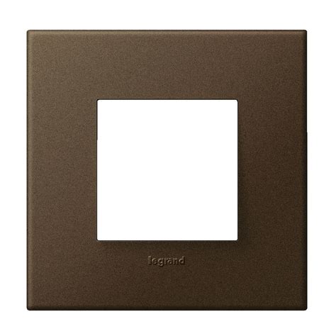 Arteor Surround Plate 2 Module Square Dark Bronze 571332 3414971242661 Legrand