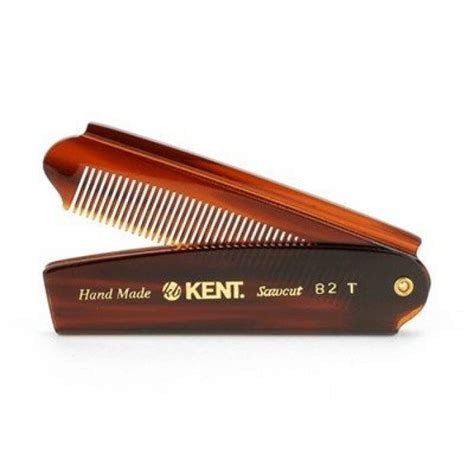 Kent 82t Handmade Folding Pocket Comb Straight Razor Kent Beard Care