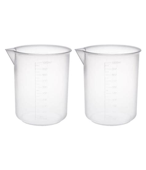 plastic beaker 1000 ml (6 PCs): Buy Online at Best Price in India - Snapdeal