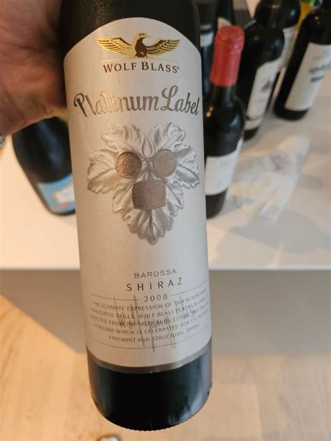 2004 Wolf Blass Shiraz Platinum Label Medlands Vineyard Australia