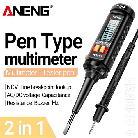 Jual Aneng Digital Multimeter Tespen In Tester Ac Voltage Ncv