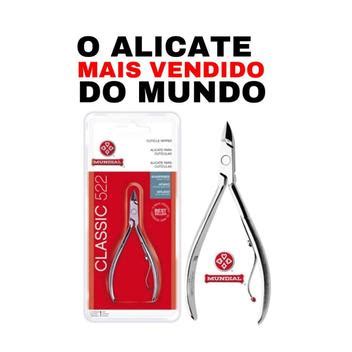 Alicate De Cutícula Mundial Original Classic 522 Manicure Podólogo