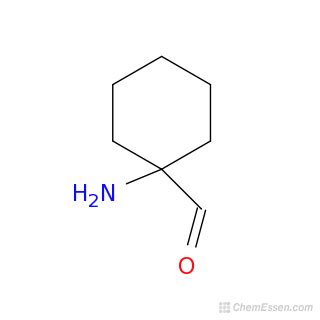 1-aminocyclohexane-1-carbaldehyde Structure - C7H13NO - Over 100 ...