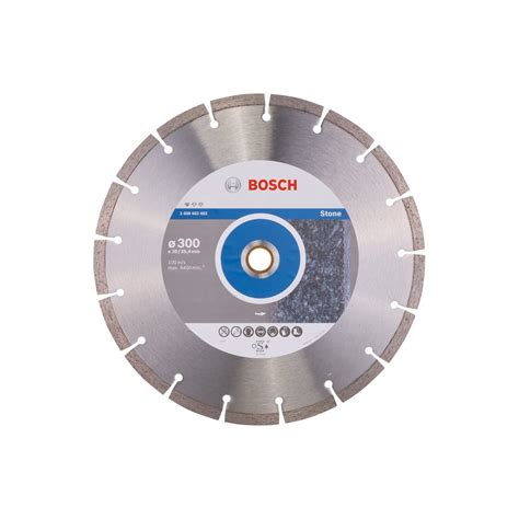 Bosch Disque À Tronçonner Diamanté Standard For Stone 300 X 20 25 4