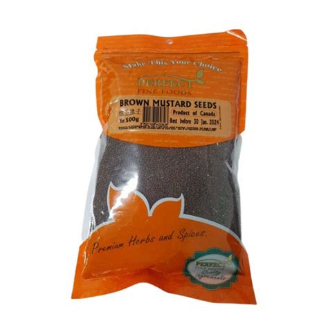 Brown Mustard Seeds 500g – Nyonyalicious