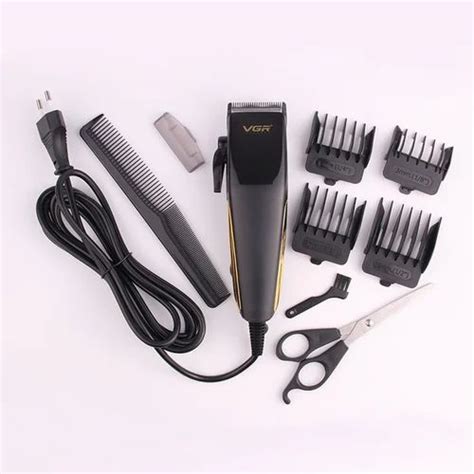 VGR V 128 Professional Corded Hair Clipper For Men Black Gold At Rs