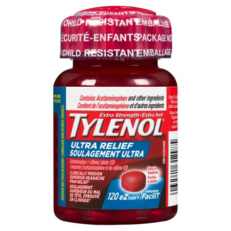 Buy Tylenol Extra Strength Ultra Relief 120 Tablets | Sobeys Inc.