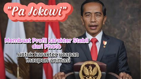 Membuat Profil Stabil Pake Ai Dari Photo Untuk Ucapan Atau Animasi