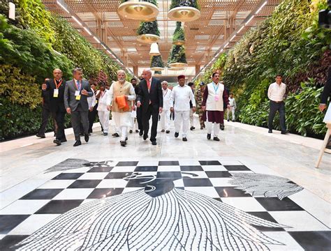 In Pics Pm Modi Inaugurates Swanky Terminal 2 Of Bengaluru Airport