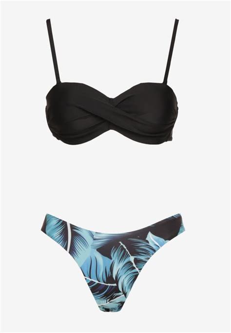 Costum De Baie Bikini Negru Born2be