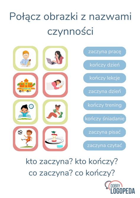 Noworoczne Karty Pracy Zaczyna Ko Czy Dobry Logopeda