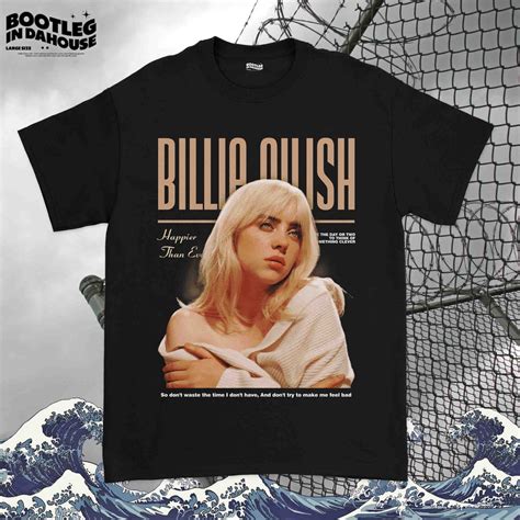 Jual Kaos BILLIE EILISH Happier Than Ever KAOS BILLIE EILISH