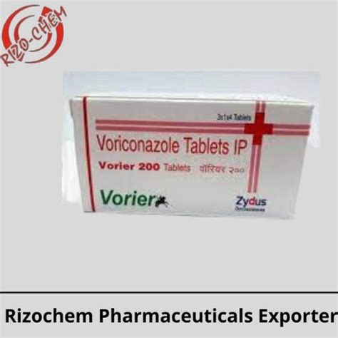 Vorier Voriconazole 200mg Tablet Rizochem Pharmaceuticals