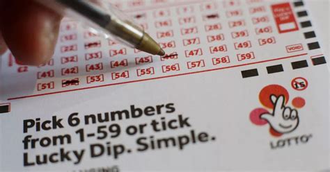 Lotto Results Winning National Lottery And Thunderball Numbers For