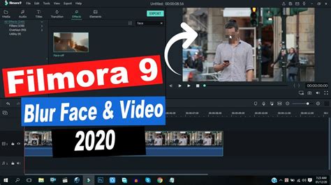 Filmora 9 How To Blur Hide Face Super Easy Best Video Editor