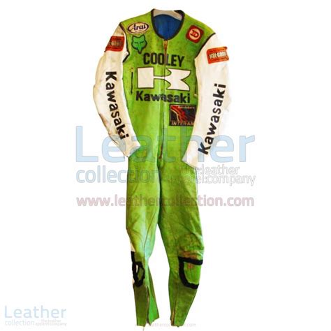 Wes Cooley Kawasaki Ama 1983 Leather Suit Kawasaki Suit Pelle Inc Blog