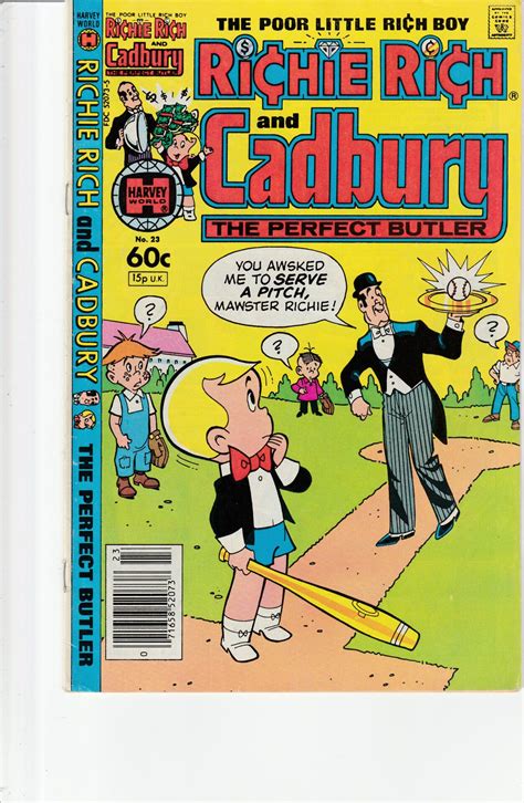 Richie Rich And Cadbury 23 Mr X Comics