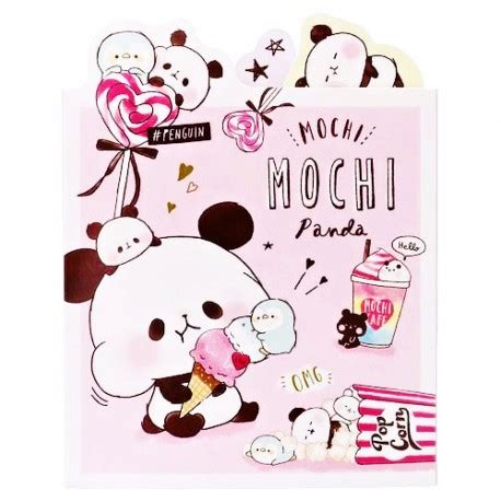 Mochi Panda Penguin Memo Book Kawaii Panda Making Life Cuter