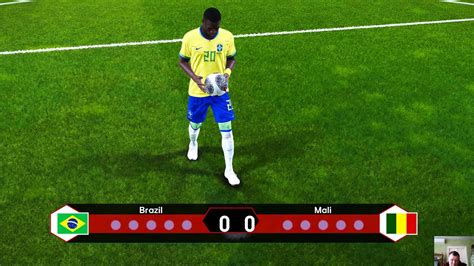 Brazil 🆚 Mali Final Fifa World Cup 2026 Penalty Shootout Neymar 🆚 Koita Pes Gameplay