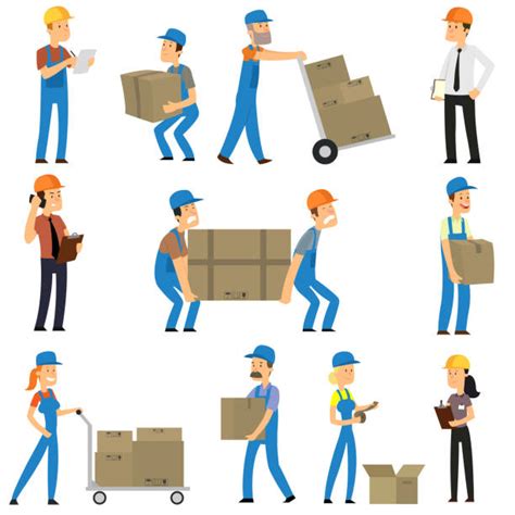 Warehouse Inventory Management Illustrations, Royalty-Free Vector ...