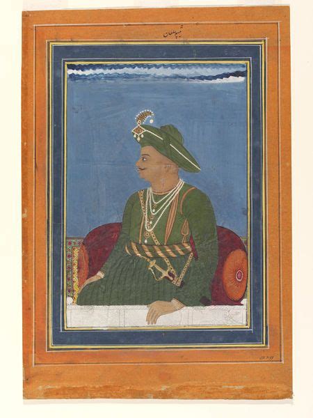 Tipu Sultan 1782 1799 Popularly Known As The Tiger Of Mysore