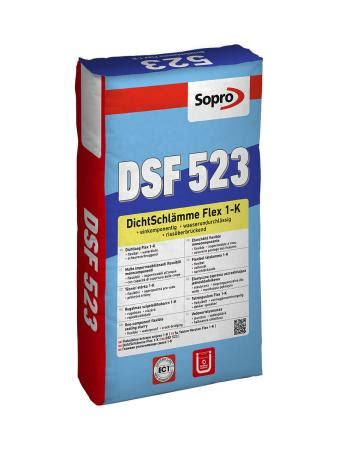 Sopro DSF 523 DichtSchlämme Flex 1 K Sack 10 kg 523 10 Franke Raumwert