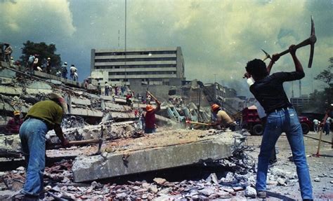 Terremoto Del 85 El Antes Y Después En La Ciudad De México