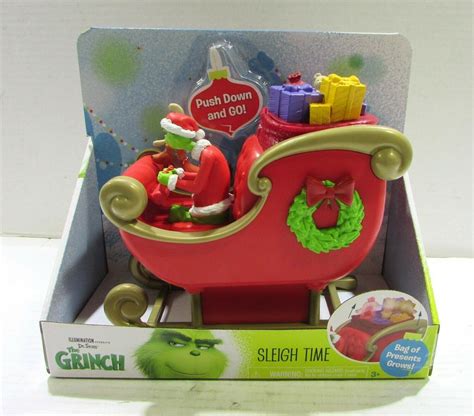 The Grinch Dr Seuss Sleigh Time Illumination Just Play 2007775609