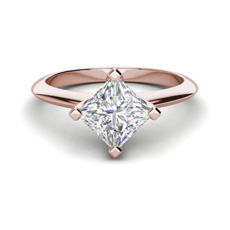 Solitaire 2.5 Carat Princess Cut Diamond Ring | Ara Diamonds