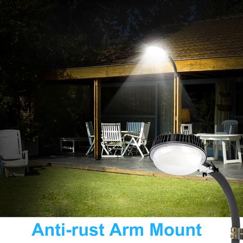 Dusk To Dawn LED Outdoor Yard Light Barn Waterproof Security Flood