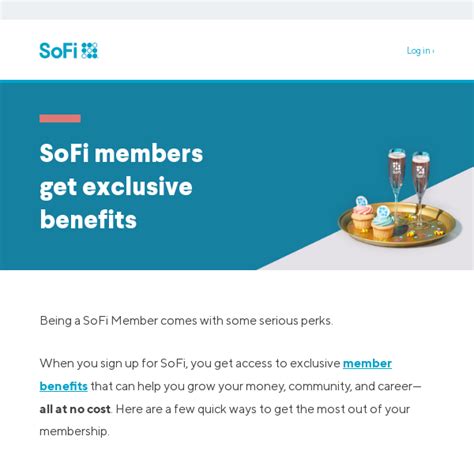 Access your exclusive SoFi member benefits. - SoFi