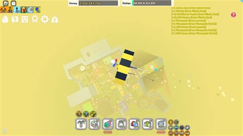 Windy bee launched me into the stratosphere : r/BeeSwarmSimulator