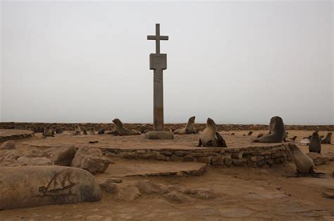 Cape Cross - Namibia | Replica of the Cross set by Diogo Cão, Cape Cross, Namibia - Yair Karelic ...