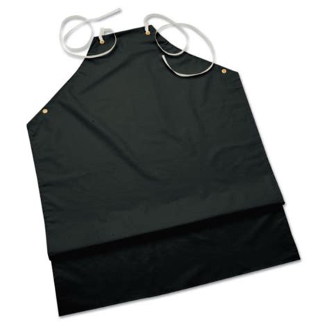 Ansell Alphatec Heavyweight Hycar Apron Black 35 X 45 12 Pack