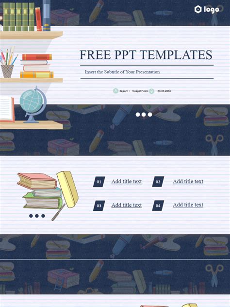 Fresh Education Theme PPT Templates | PDF